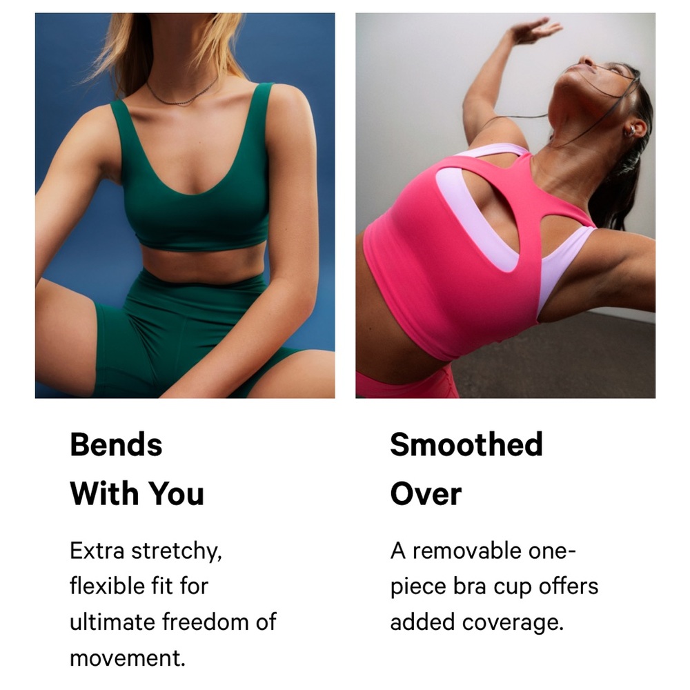 Lululemon Bend This Scoop and Square Bra size L/XL - Picture 5 of 7